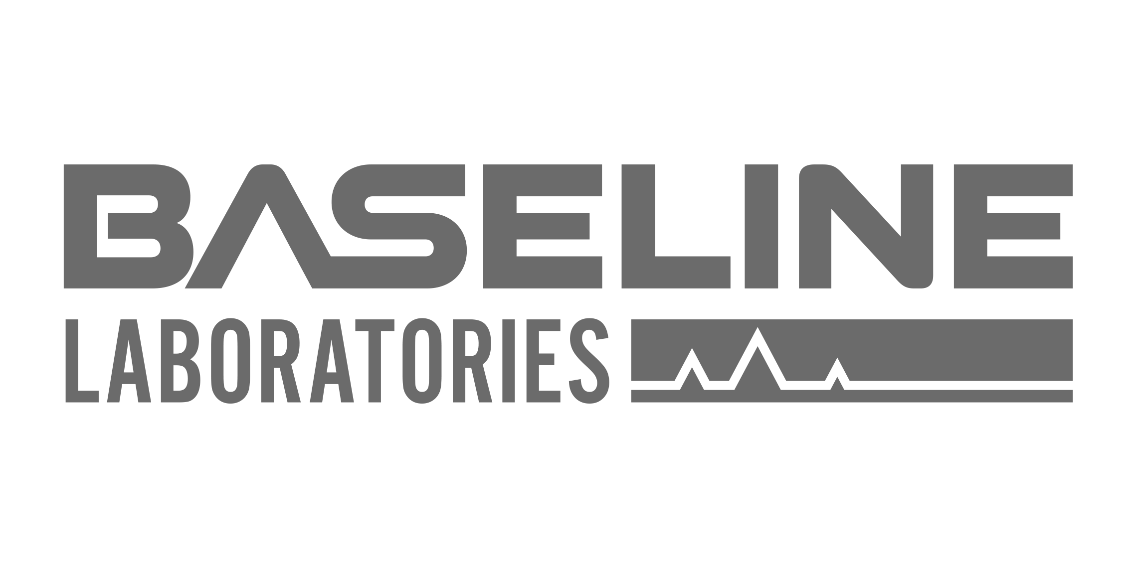 Baseline Laboratories Logo Design (1-color version)