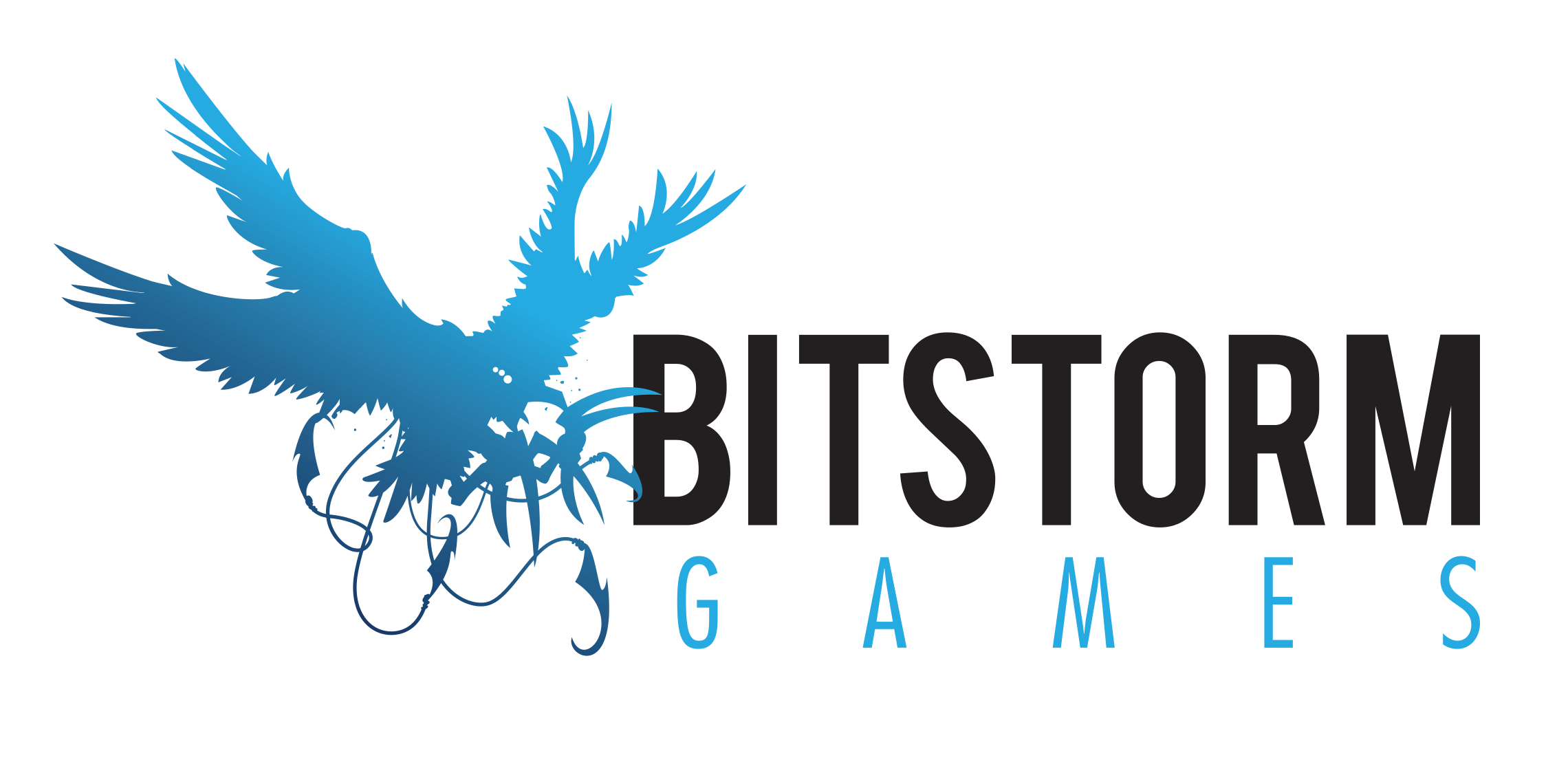 BitStorm Games Logo Design