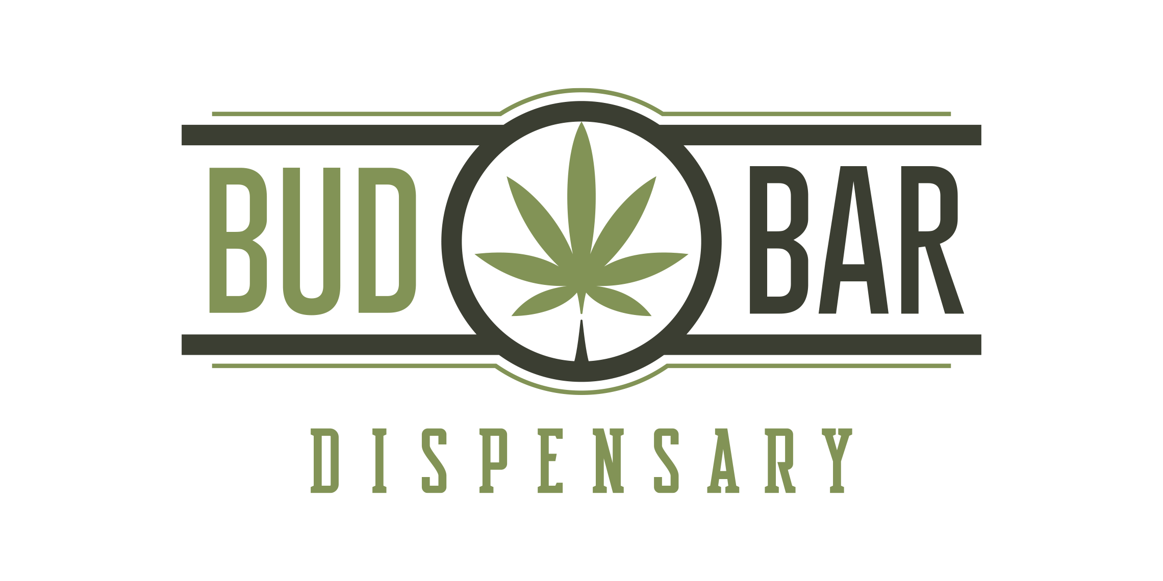 Bud Bar Dispensary Logo Design