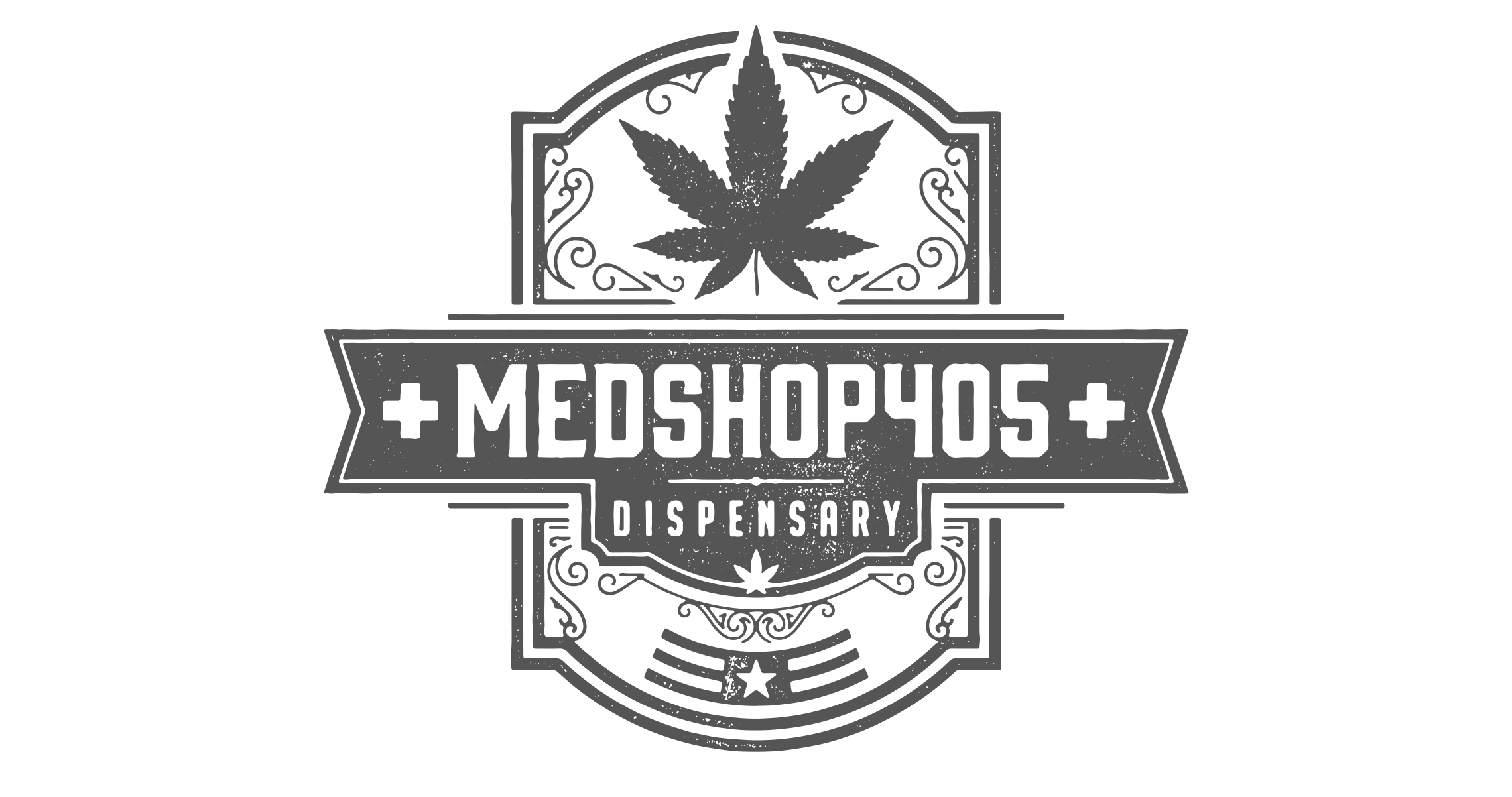 MedShop405 Logo (1-color version)